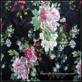 SGS Floral Printed Satin Fabric (ZX-SD061510)